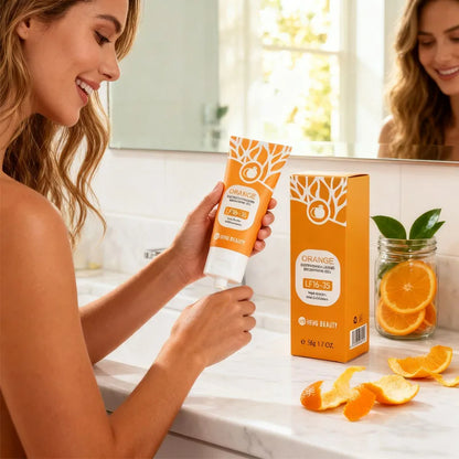 Gel exfoliant aux enzymes d'orange