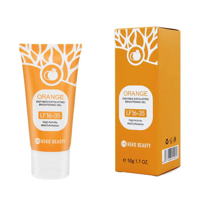 Gel exfoliant aux enzymes d'orange