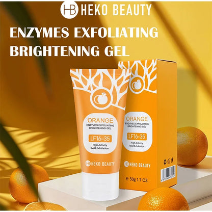 Gel exfoliant aux enzymes d'orange