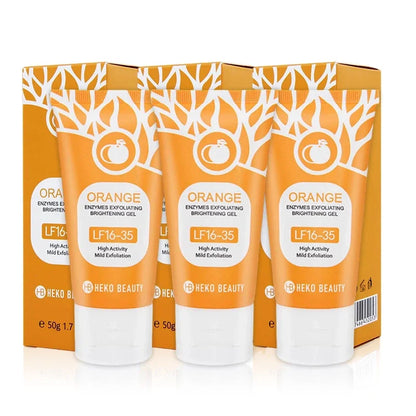 Gel exfoliant aux enzymes d'orange