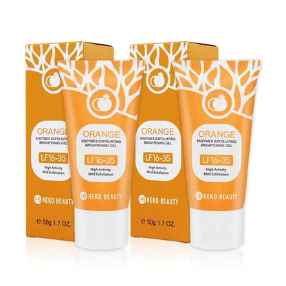 Gel exfoliant aux enzymes d'orange